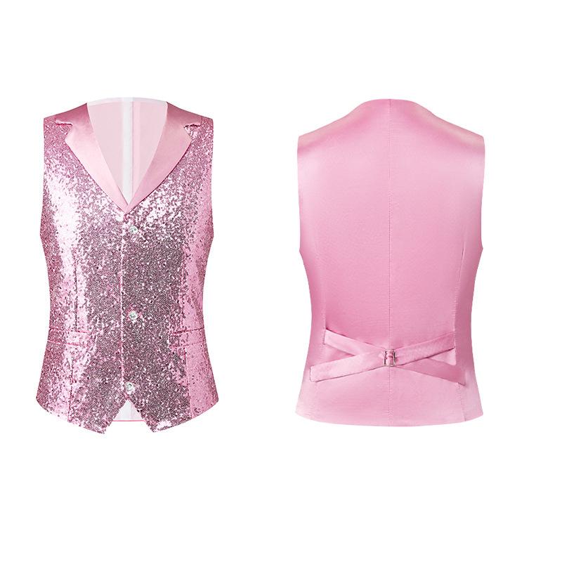 Men s Colorful Sequin Vest Suit: Slim Fit Stage Performance Attire for Photography and Hosting XXL рожевий
Men s Colorful Sequin Vest Suit: Slim Fit Stage Performance Attire for Photography and Hosting XXL рожевий