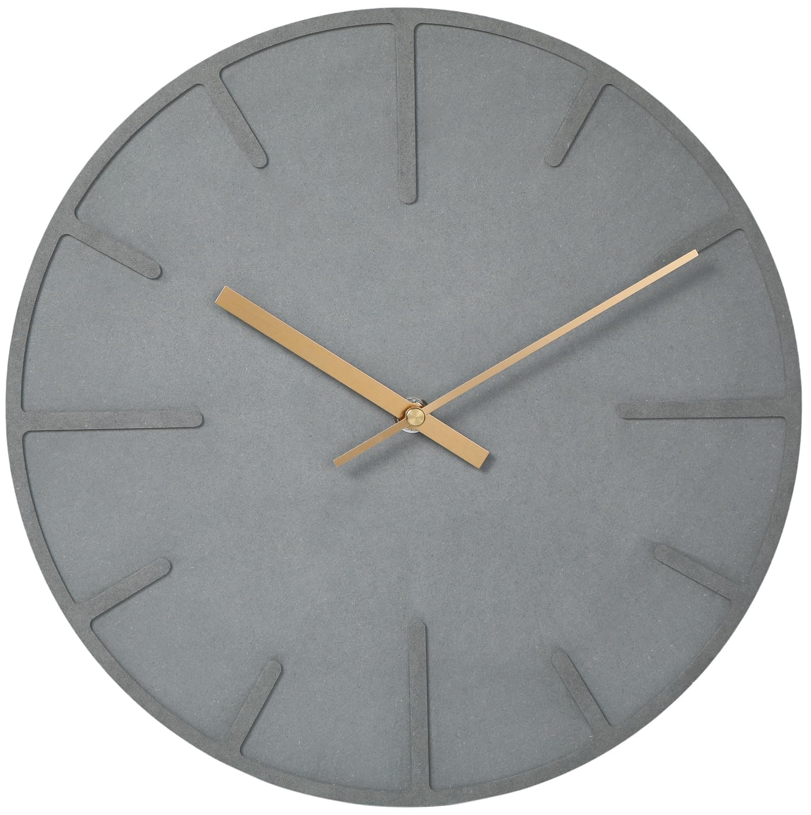 Nbdeal Silent Radio-Controlled Wall Clock with Wooden Dial, Analog, 30cm Diameter, Gray, XAH-5479
Nbdeal Silent Radio-Controlled Wall Clock with Wooden Dial, Analog, 30cm Diameter, Gray, XAH-5479
