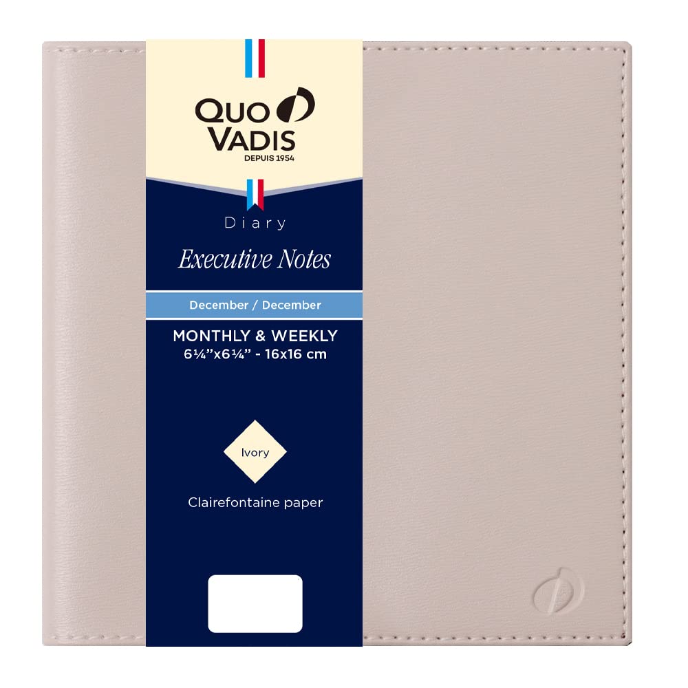 QUOVADIS Executive Notebook/SoHo 2026 Weekly Vertical Diary Pink Beige qv90605pb
QUOVADIS Executive Notebook/SoHo 2026 Weekly Vertical Diary Pink Beige qv90605pb