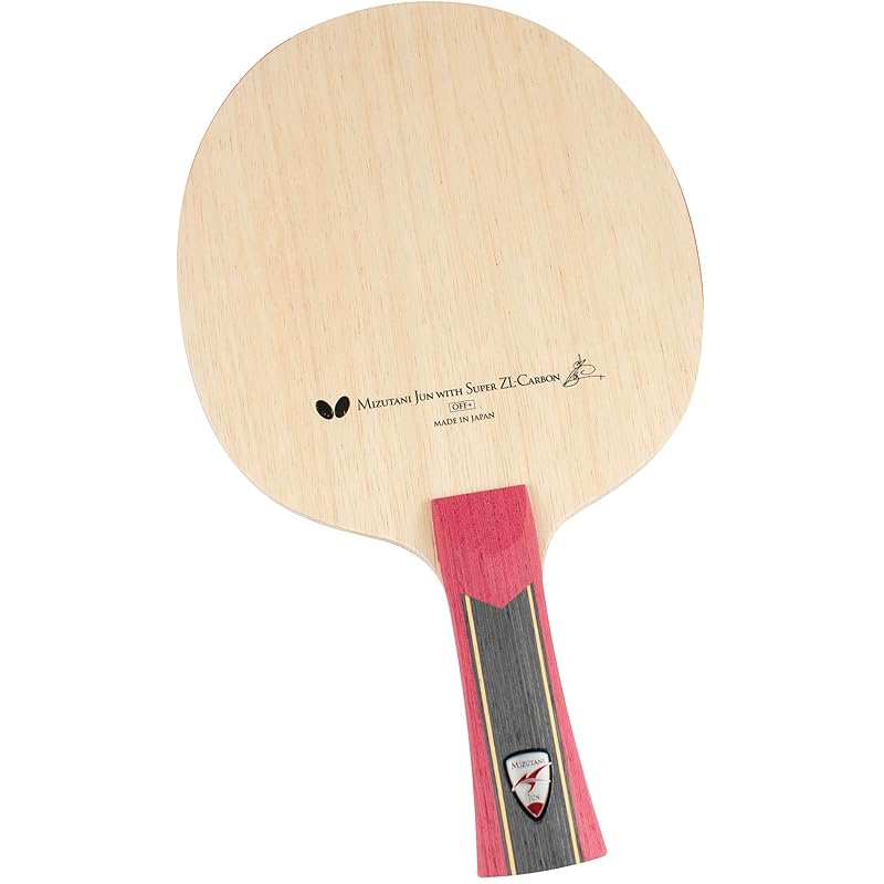 Butterfly Shakehand racket for table tennis Jun Mizutani SUPER ZLC FL 36601 Blade size: 157×150mm
Butterfly Shakehand racket for table tennis Jun Mizutani SUPER ZLC FL 36601 Blade size: 157×150mm