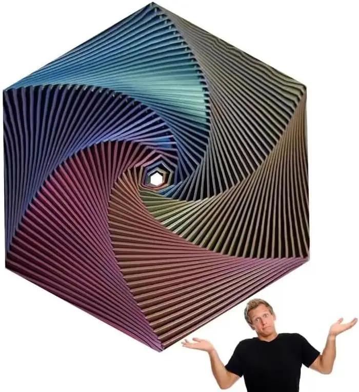 Fractal Fidgeting Hexagon 3D Printed Highpass Relieve Stress Reducing Toys Antistresse Fidgeting Relaxation Creative Table Gadgets
Fractal Fidgeting Hexagon 3D Printed Highpass Relieve Stress Reducing Toys Antistresse Fidgeting Relaxation Creative Table Gadgets