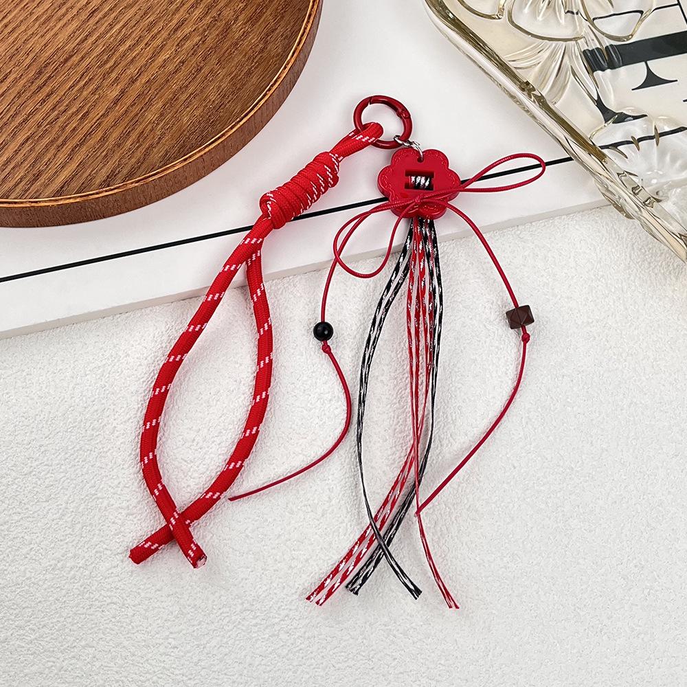 Dopamine Handmade Bow Knot Phone Lanyard & Keychain Charm чёрный/красный
Dopamine Handmade Bow Knot Phone Lanyard & Keychain Charm чёрный/красный
