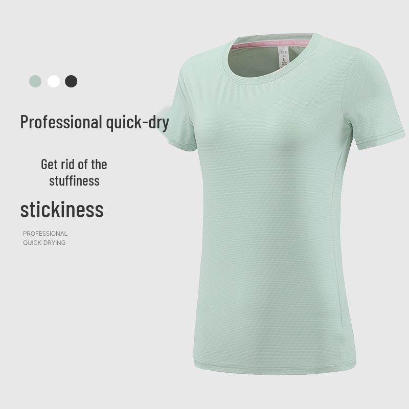 Women s Ice-Feel Ultra-Thin Slimming Short-Sleeve T-Shirt for Summer Yoga and Running Small білий
Women s Ice-Feel Ultra-Thin Slimming Short-Sleeve T-Shirt for Summer Yoga and Running Small білий