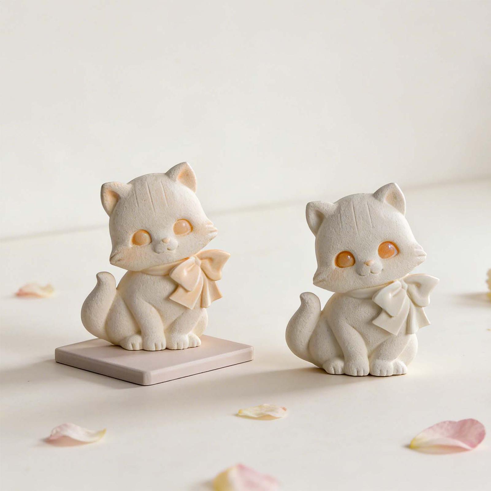 Bow Cat Shaped Candle Mold Cute 3D Realistic Novelty Reusable Cat Resin Mold Soap Mould Clay Craft DIY Chocolate Molds China Mainland
Bow Cat Shaped Candle Mold Cute 3D Realistic Novelty Reusable Cat Resin Mold Soap Mould Clay Craft DIY Chocolate Molds China Mainland