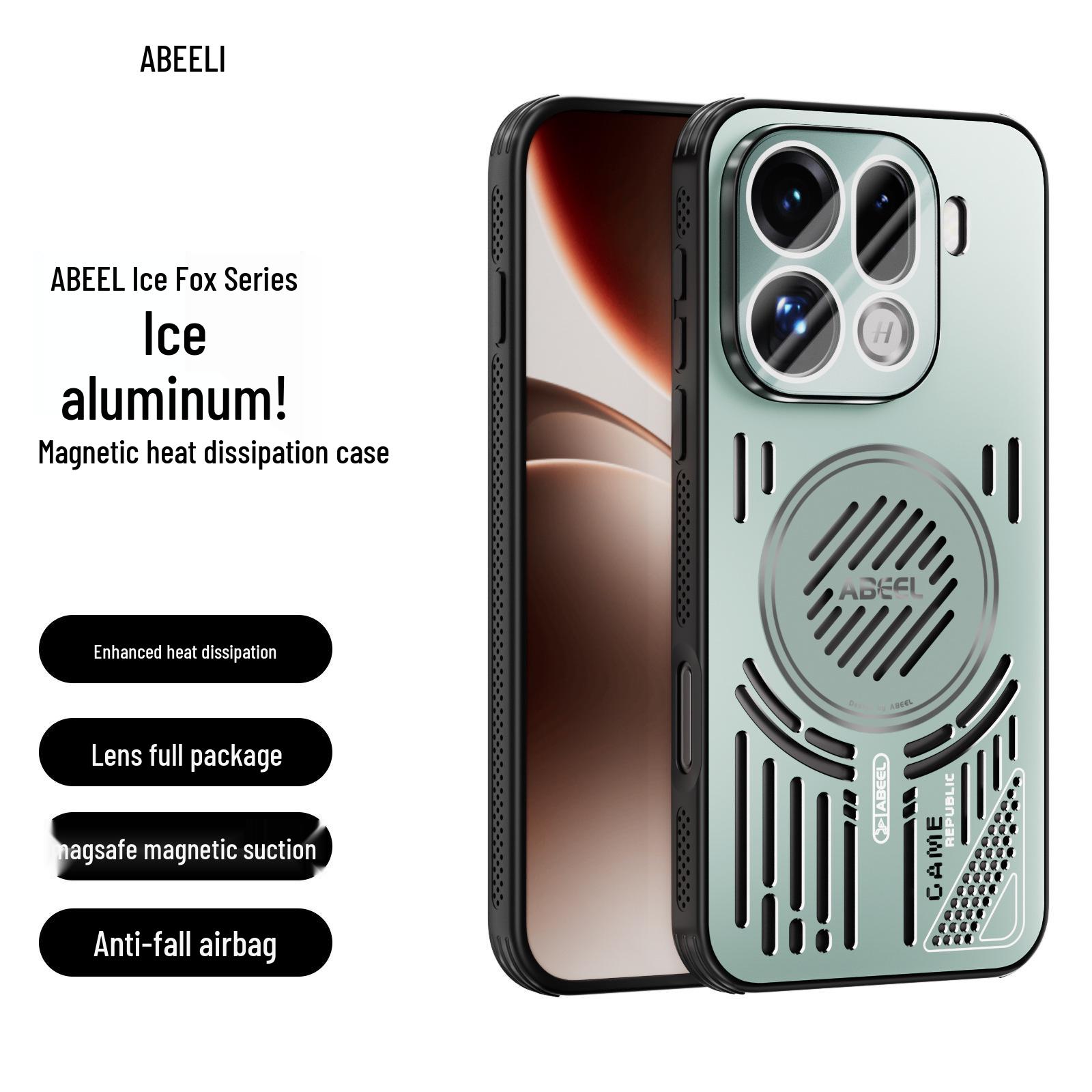 OPPO Find X9 Ultra Magnetic Cooling & Drop-proof Case for Reno 15 Pro Find X8S
OPPO Find X9 Ultra Magnetic Cooling & Drop-proof Case for Reno 15 Pro Find X8S