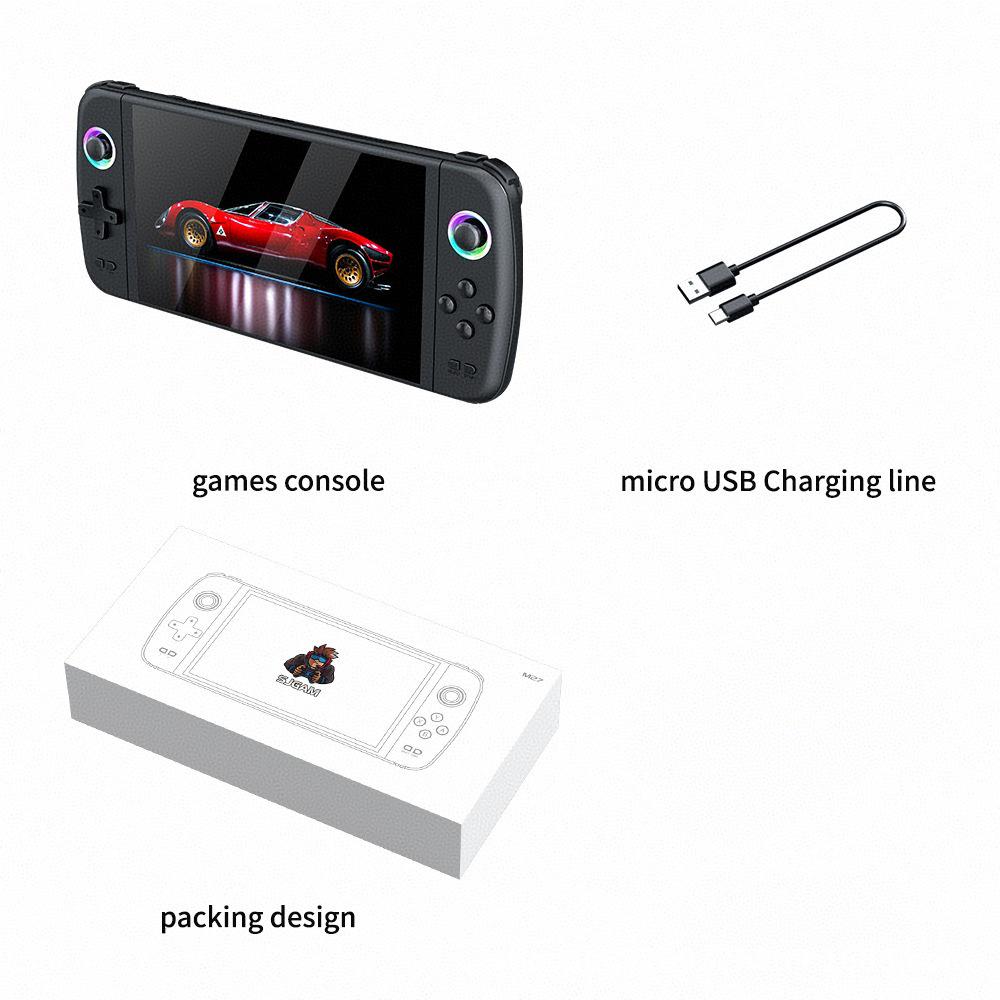 Міжнародна портативна ігрова консоль M27 з великим екраном HD та можливістю підключення до телевізора No Card сірий колір
Міжнародна портативна ігрова консоль M27 з великим екраном HD та можливістю підключення до телевізора No Card сірий колір