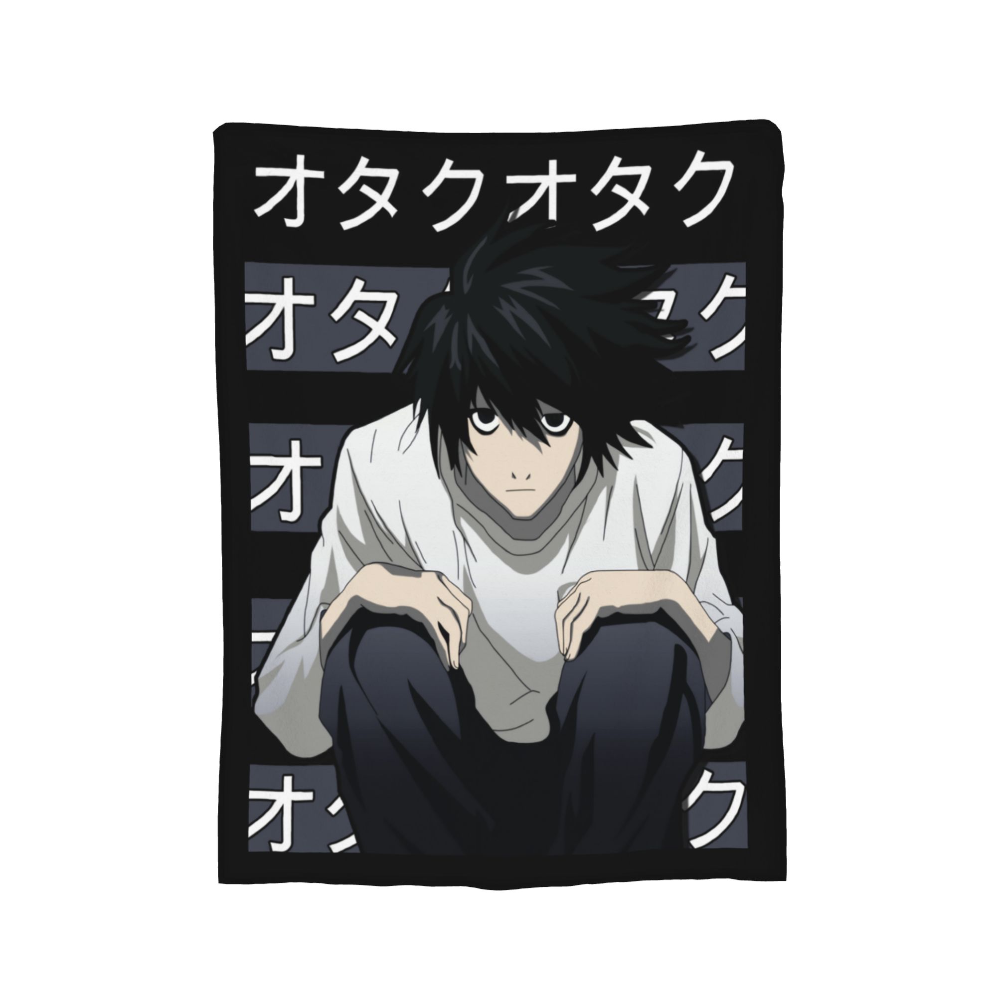 L·Lawliet Anime Blanket Velvet All Season Portable Soft Throw Blanket for Home Bedroom Rug Piece 75x90cm
L·Lawliet Anime Blanket Velvet All Season Portable Soft Throw Blanket for Home Bedroom Rug Piece 75x90cm