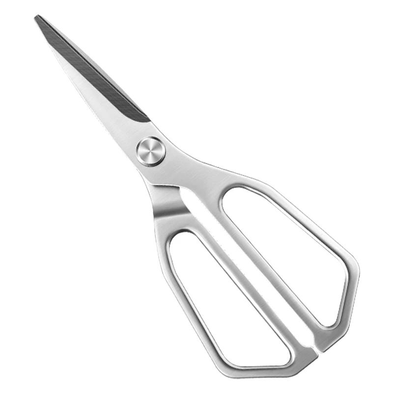 Ножницы из нержавеющей стали с квадратной ручкой, ножницы для куриных костей, подходят для резки курицы, утки, говядины и рыбы серый
Ножницы из нержавеющей стали с квадратной ручкой, ножницы для куриных костей, подходят для резки курицы, утки, говядины и рыбы серый