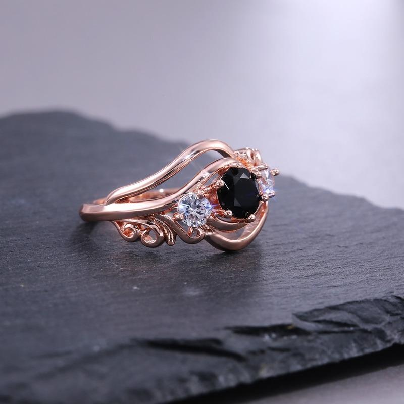 CAOSHI Exquisite Women s Wedding Rings with Unique Black Crystal Stone Elegant Finger Accessories Anniversary Gift for Couples 6
CAOSHI Exquisite Women s Wedding Rings with Unique Black Crystal Stone Elegant Finger Accessories Anniversary Gift for Couples 6