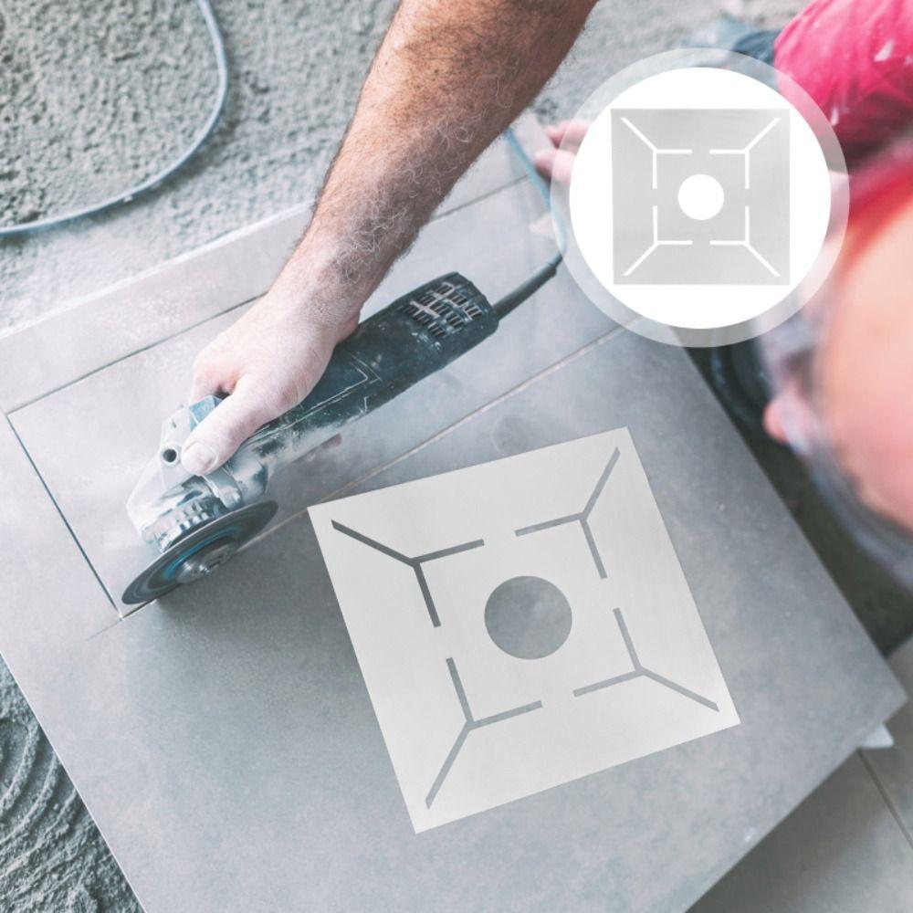 Stainless Steel Tile Triangle Ruler Accurate Measurement Bricklayer Measuring Tool Measuring style 2
Stainless Steel Tile Triangle Ruler Accurate Measurement Bricklayer Measuring Tool Measuring style 2