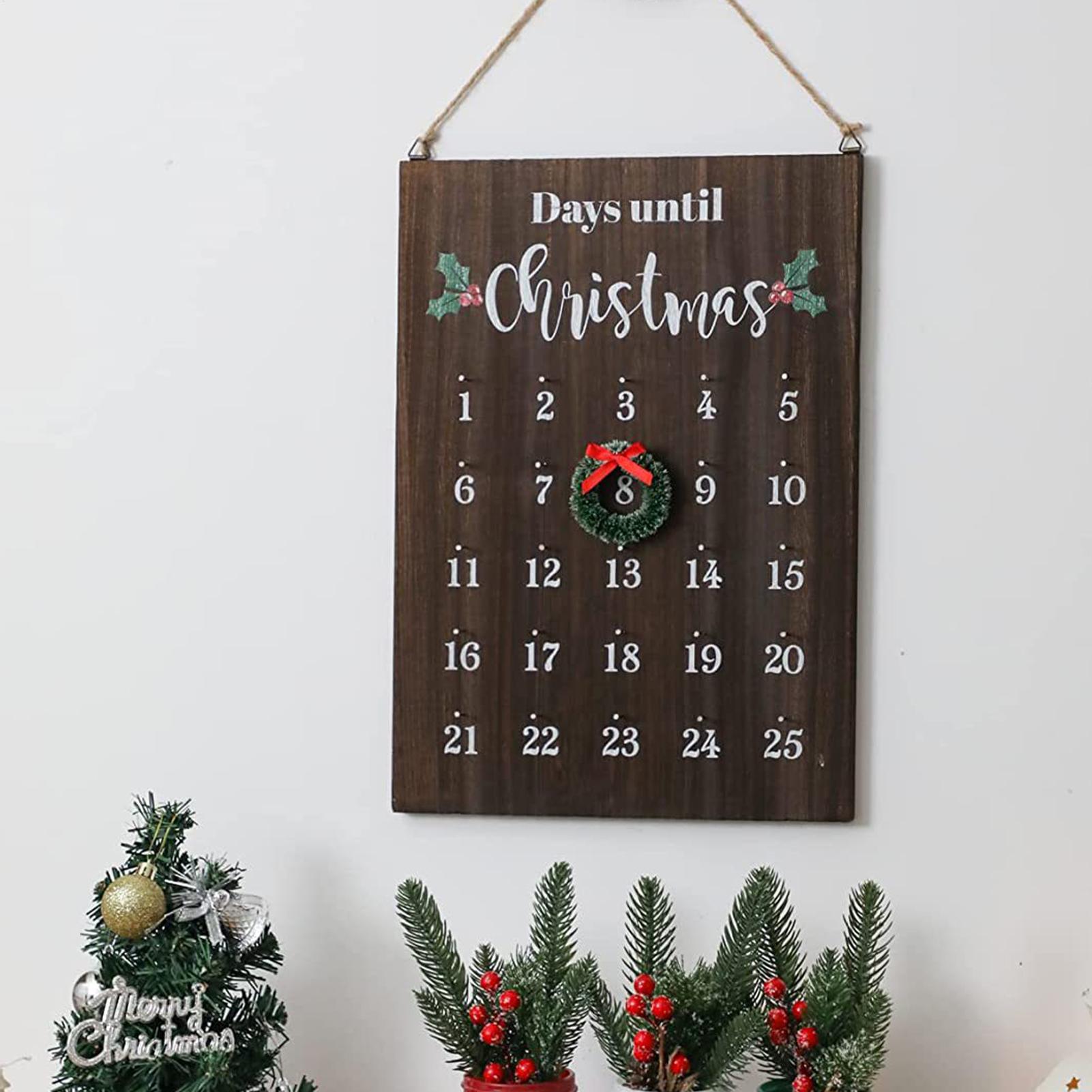 Christmas Countdown Calendar Sign 25 Days Ornament Seasonal Decor Advent Christmas Calendar Sign For Friends Neighbors Classroom A кофейный
Christmas Countdown Calendar Sign 25 Days Ornament Seasonal Decor Advent Christmas Calendar Sign For Friends Neighbors Classroom A кофейный