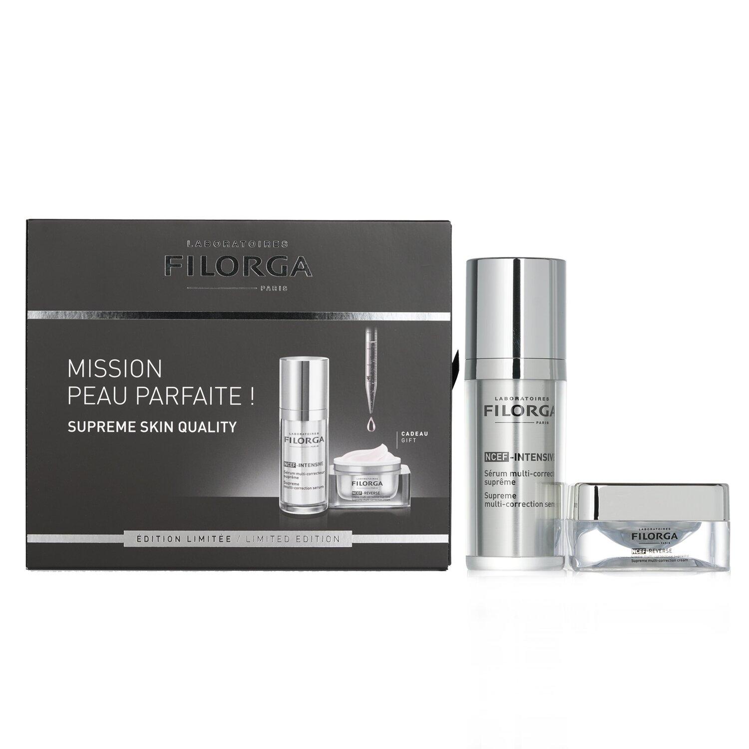 Supreme Skin Quality Set: NCEF-Intensive Supreme Multi-Correction Serum 30ml + NCEF-Reverse Supreme Multi-Correction Cream 15ml 2pcs
Supreme Skin Quality Set: NCEF-Intensive Supreme Multi-Correction Serum 30ml + NCEF-Reverse Supreme Multi-Correction Cream 15ml 2pcs