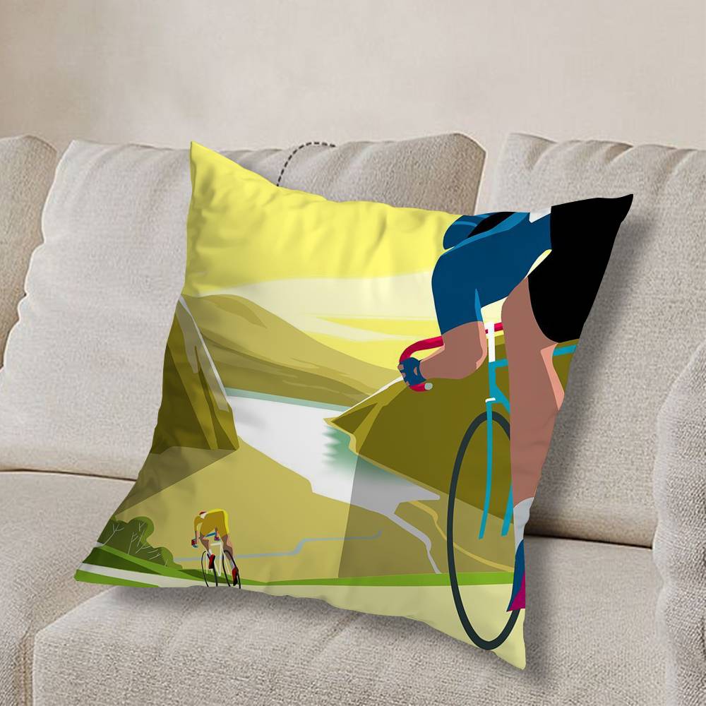Love sports T-TOUR-DE FRANCE Pillow Case Square Double-Sided Printing Short Plush Sofa Cushion Cover Bedroom Bedside Pillow 30cmx30cm
Love sports T-TOUR-DE FRANCE Pillow Case Square Double-Sided Printing Short Plush Sofa Cushion Cover Bedroom Bedside Pillow 30cmx30cm