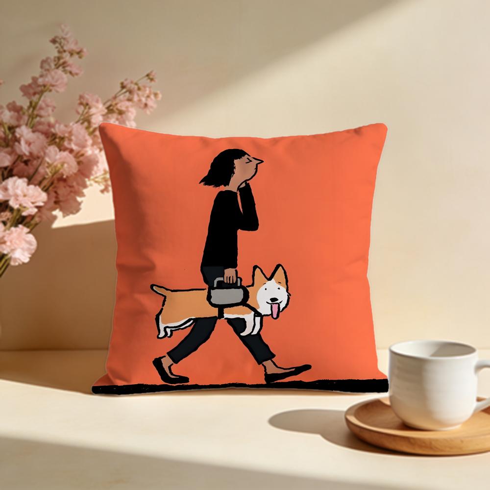 Fashion JJean Jullienful Cushion Cover Stylish Washable Pillow Cover Ideal for Couch Bedroom Car Decoration 30X30cm
Fashion JJean Jullienful Cushion Cover Stylish Washable Pillow Cover Ideal for Couch Bedroom Car Decoration 30X30cm