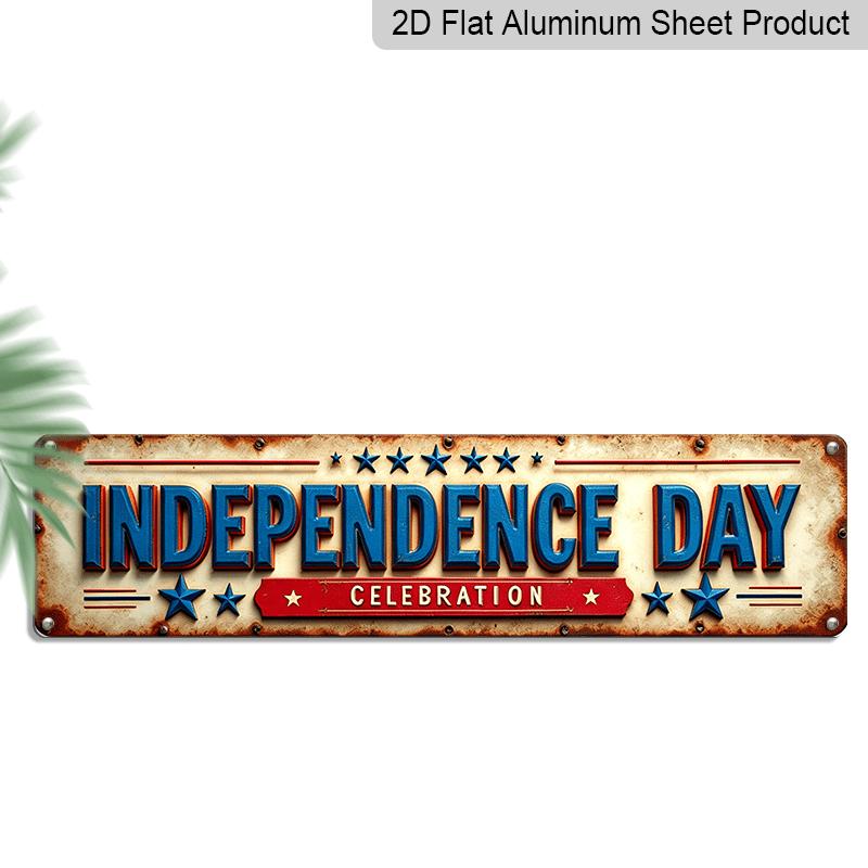 2D Flat - A Two-Dimensional Signboard Aluminium Decorative Sign, Serving As A Captivating Wall Decoration. It Features An Independence Day Theme 40cm x 10cm
2D Flat - A Two-Dimensional Signboard Aluminium Decorative Sign, Serving As A Captivating Wall Decoration. It Features An Independence Day Theme 40cm x 10cm