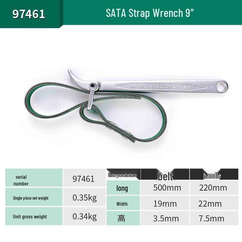 Non-Slip Multifunctional Belt Wrench for Oil Filters & Bottle Water Purifiers
Non-Slip Multifunctional Belt Wrench for Oil Filters & Bottle Water Purifiers