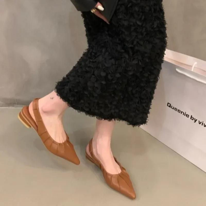 Элегантная женская обувь 2025 года, горячая распродажа, женские босоножки с открытой пяткой, модные туфли-лодочки для офиса и карьеры, новые туфли-лодочки больших размеров с неглубоким носком 38 коричневый
Элегантная женская обувь 2025 года, горячая распродажа, женские босоножки с открытой пяткой, модные туфли-лодочки для офиса и карьеры, новые туфли-лодочки больших размеров с неглубоким носком 38 коричневый