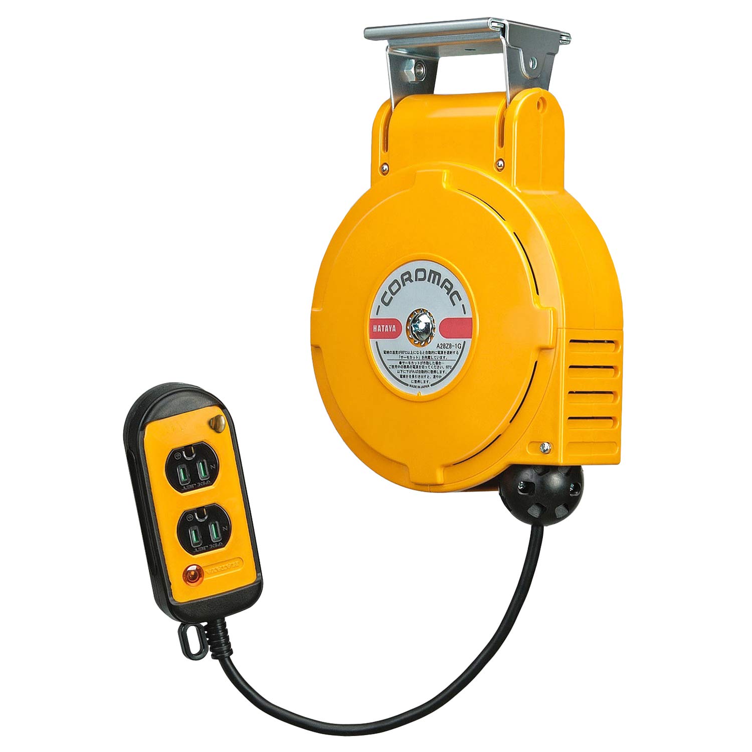 Hataya Cord Mac, Single-Phase 100V, 6m, with Grounding, CSS061WK
Hataya Cord Mac, Single-Phase 100V, 6m, with Grounding, CSS061WK