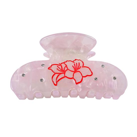 Hair Claw No Slipping Acetate Sheet Strong Grip Medium Size Back Head Hair Clip Rhinestone Inlaid Bowknot Pattern Versatile Hair Accessory D
Hair Claw No Slipping Acetate Sheet Strong Grip Medium Size Back Head Hair Clip Rhinestone Inlaid Bowknot Pattern Versatile Hair Accessory D