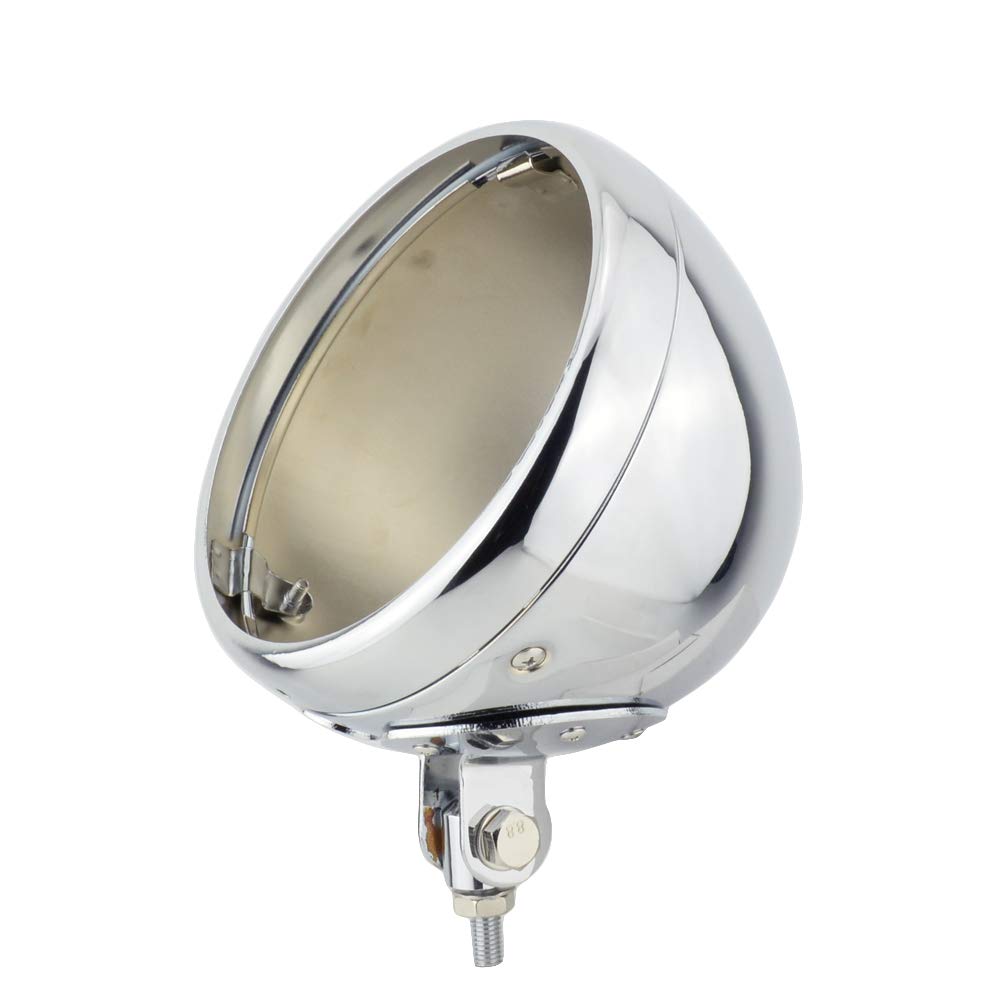 Boldness Motorcycle Universal 7 Headlight Housing Shell Lamp Bucket Bottom Mount Bucket LED Chrome for Harley 7inch
Boldness Motorcycle Universal 7 Headlight Housing Shell Lamp Bucket Bottom Mount Bucket LED Chrome for Harley 7inch