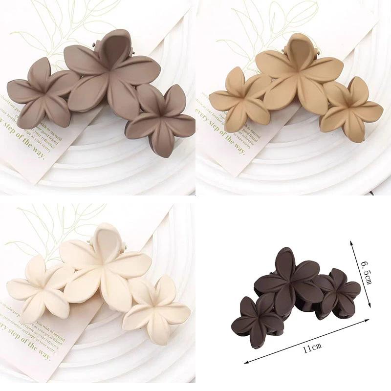 1/4PCS Flower Hair Claw Clips Non-Slip Matte Flower Hair Clips for Women Cute HairClips Hawaiian Hair Flower Clip Large Plumeria
1/4PCS Flower Hair Claw Clips Non-Slip Matte Flower Hair Clips for Women Cute HairClips Hawaiian Hair Flower Clip Large Plumeria