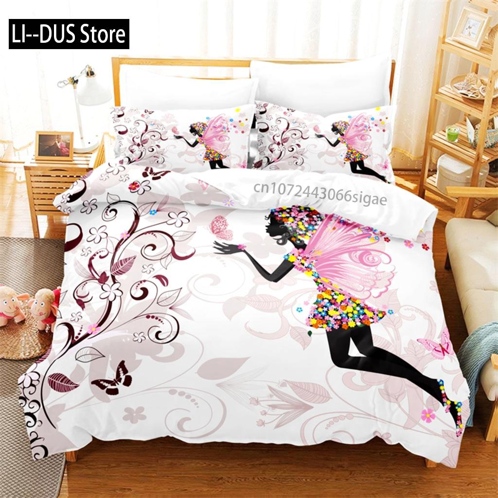 Comforter Cartoon Girl Bedding Set 3D Bedding Digital Printing Queen Size Bed Set Fashion Design Comforter (quilt)-EU Single(135*200cm)3pcs
Comforter Cartoon Girl Bedding Set 3D Bedding Digital Printing Queen Size Bed Set Fashion Design Comforter (quilt)-EU Single(135*200cm)3pcs