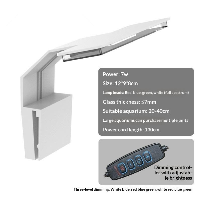 Aquarium Usb Led Fish Tank Light Energy Efficient Waterproof Clip On Aquarium Lighting For Aquatic Plants And Small Tanks білий
Aquarium Usb Led Fish Tank Light Energy Efficient Waterproof Clip On Aquarium Lighting For Aquatic Plants And Small Tanks білий