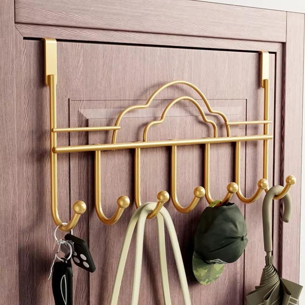 Household Door Storage Hook Universal Wall Hanger Hook New Home Storage Rack Crown-Gold
Household Door Storage Hook Universal Wall Hanger Hook New Home Storage Rack Crown-Gold