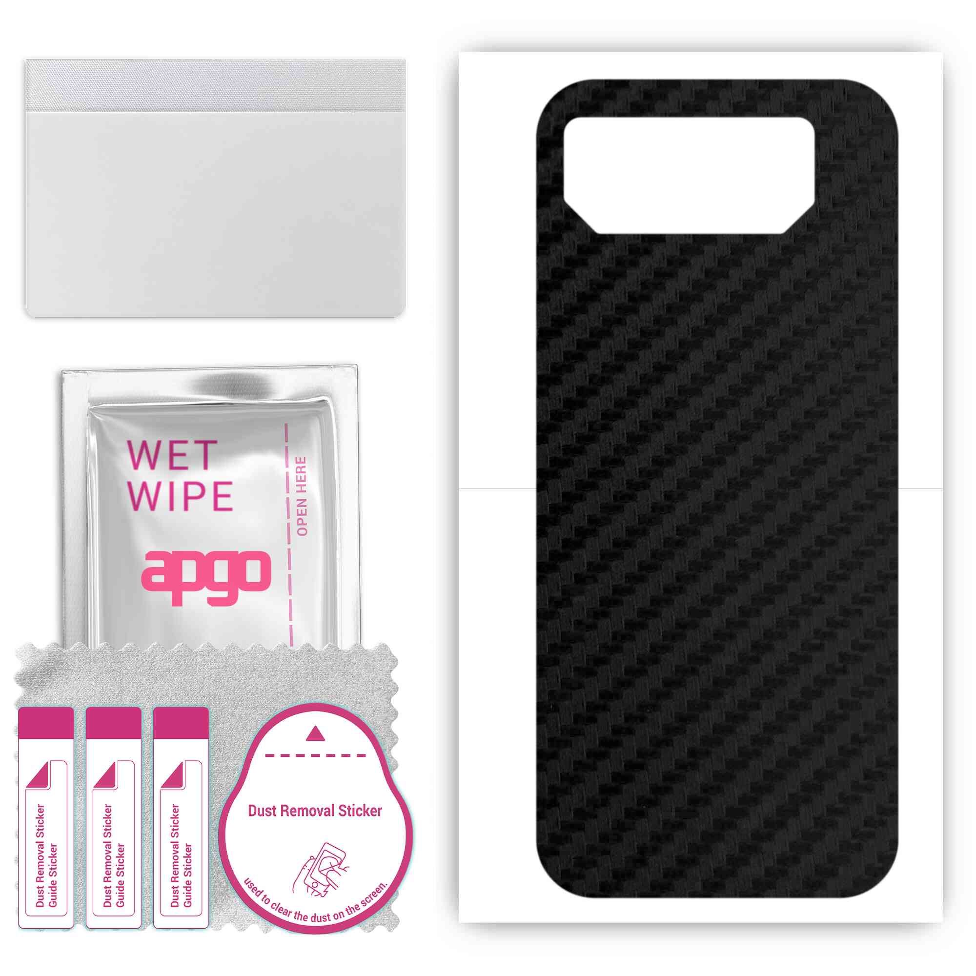apgo Protective Skin Sticker for the back compatible with Asus ROG Phone 6 Pro, Wrap Film, Foil, Vinyl - Pattern Carbon Black
apgo Protective Skin Sticker for the back compatible with Asus ROG Phone 6 Pro, Wrap Film, Foil, Vinyl - Pattern Carbon Black