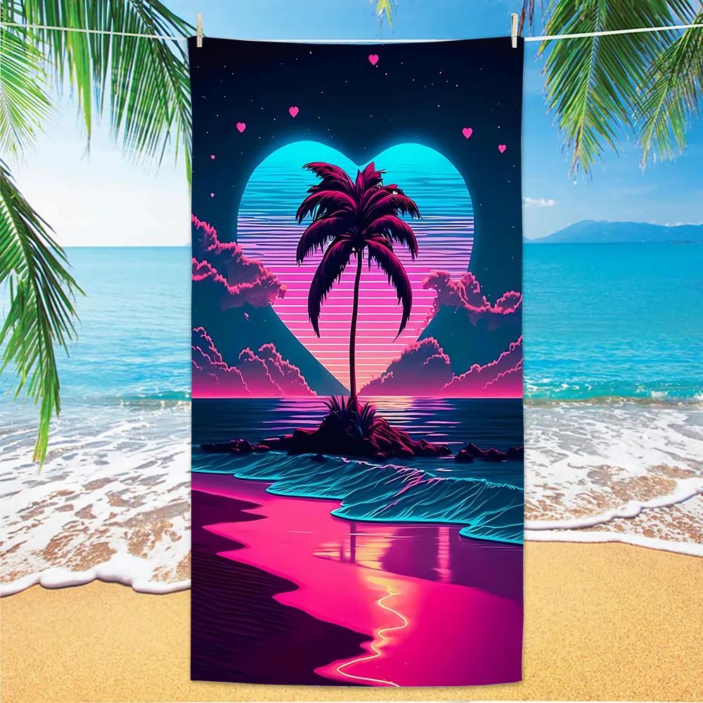 Coconut Tree Print Beach Towel, Digital Printing Thin Quick-Dry Anti-Sand Microfiber Lightweight for Swim Yoga Travel Gym Gift W40*H60(CM)
Coconut Tree Print Beach Towel, Digital Printing Thin Quick-Dry Anti-Sand Microfiber Lightweight for Swim Yoga Travel Gym Gift W40*H60(CM)