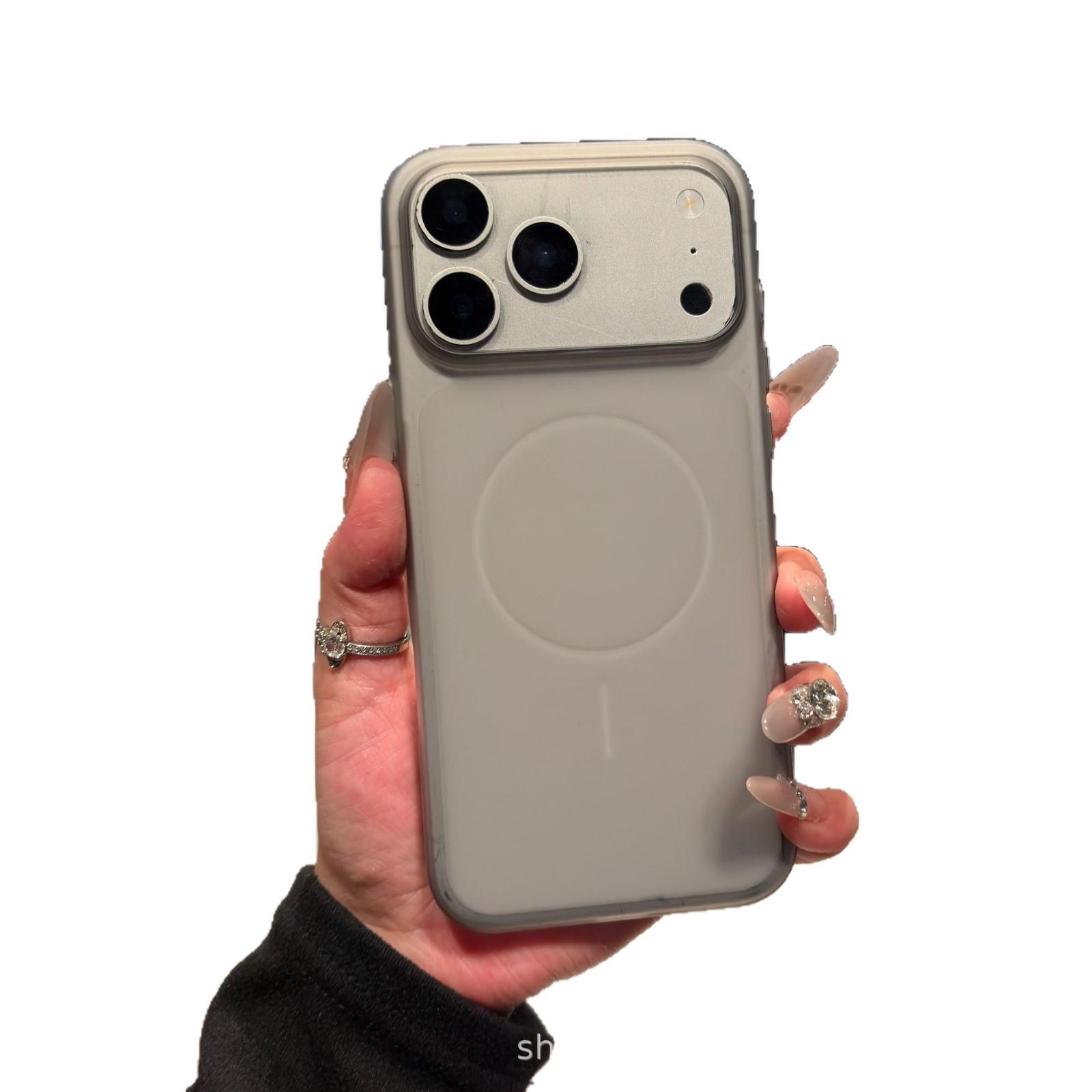 Magnetic Charging Case for iPhone 17 Pro Max with Skin-touch, Metal Buttons & Drop Protection 16 Pro
Magnetic Charging Case for iPhone 17 Pro Max with Skin-touch, Metal Buttons & Drop Protection 16 Pro
