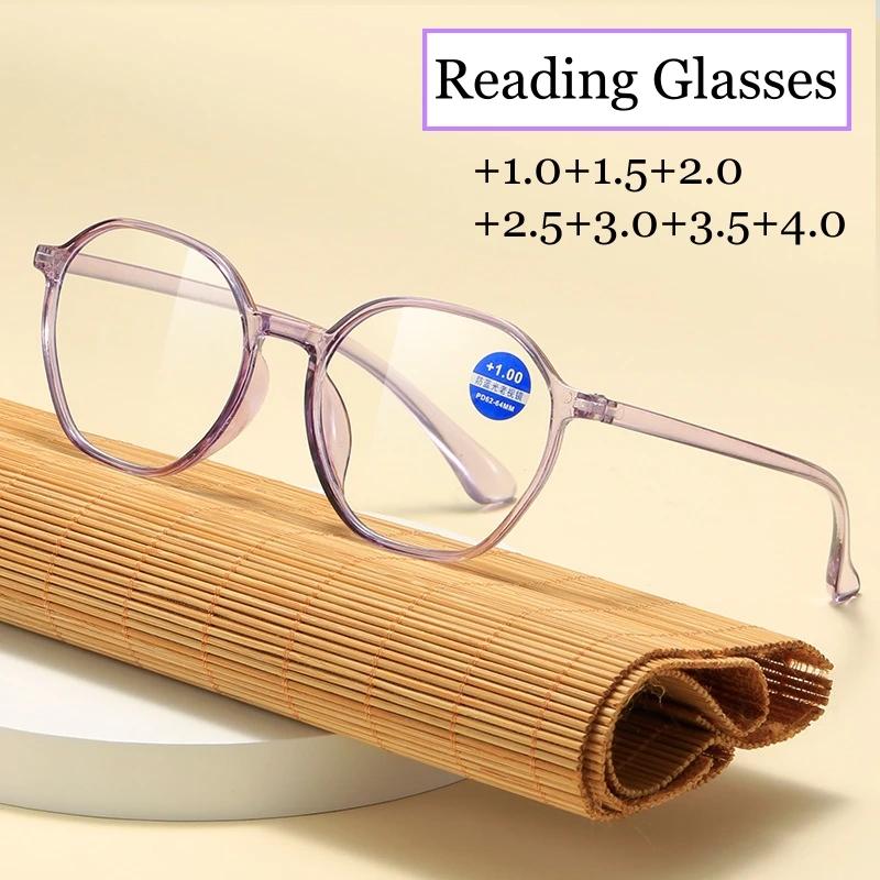 Ladies Blue Light Blocking Reading Glasses Men Ultralight Square Frame Glasses Vintage Retro Far Sighted Eyeglasses for Women
Ladies Blue Light Blocking Reading Glasses Men Ultralight Square Frame Glasses Vintage Retro Far Sighted Eyeglasses for Women