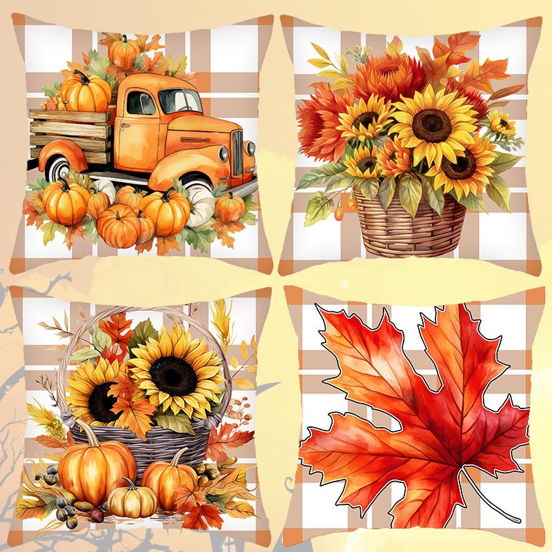 New Halloween Pumpkin Flowers Pillow Case for Holiday Home Sofa Head of The Bedding Warm Comfortable Breathable Pillow 45*45cm
New Halloween Pumpkin Flowers Pillow Case for Holiday Home Sofa Head of The Bedding Warm Comfortable Breathable Pillow 45*45cm