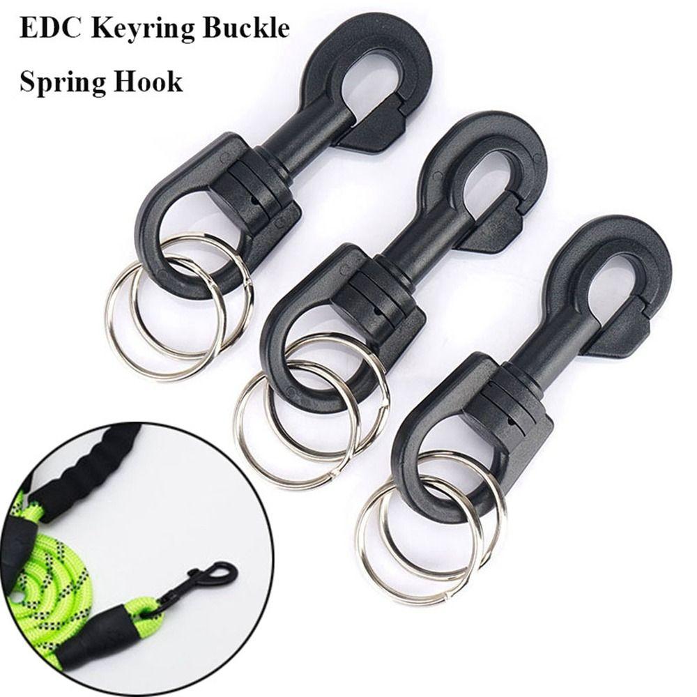 2 шт., многофункциональная пряжка для ключей EDC, быстроразъемная нейлоновая лямка, пряжка, уличный инструмент