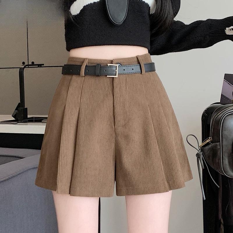 Women s Autumn Winter High-Waisted Corduroy A-Line Pleated Skirt Trousers Trendy Plus Size Versatile Slimming Shorts Skirts 4XL
Women s Autumn Winter High-Waisted Corduroy A-Line Pleated Skirt Trousers Trendy Plus Size Versatile Slimming Shorts Skirts 4XL