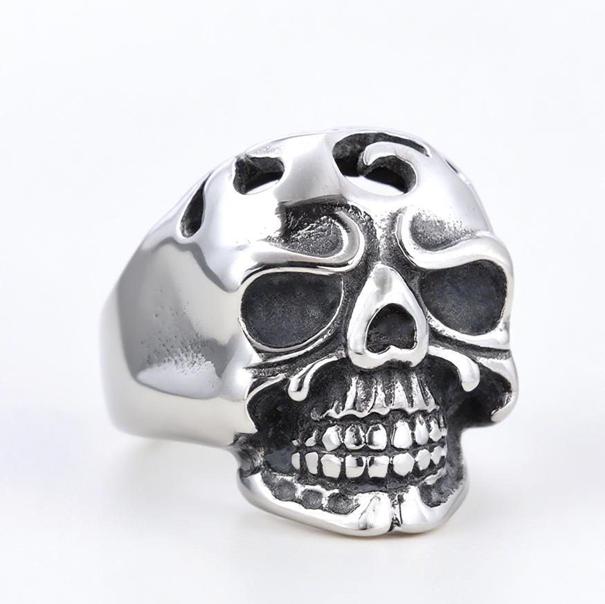 3D Hollow Skull Stainless Steel Ring: Trendy Punk Style for Men Size 12
3D Hollow Skull Stainless Steel Ring: Trendy Punk Style for Men Size 12