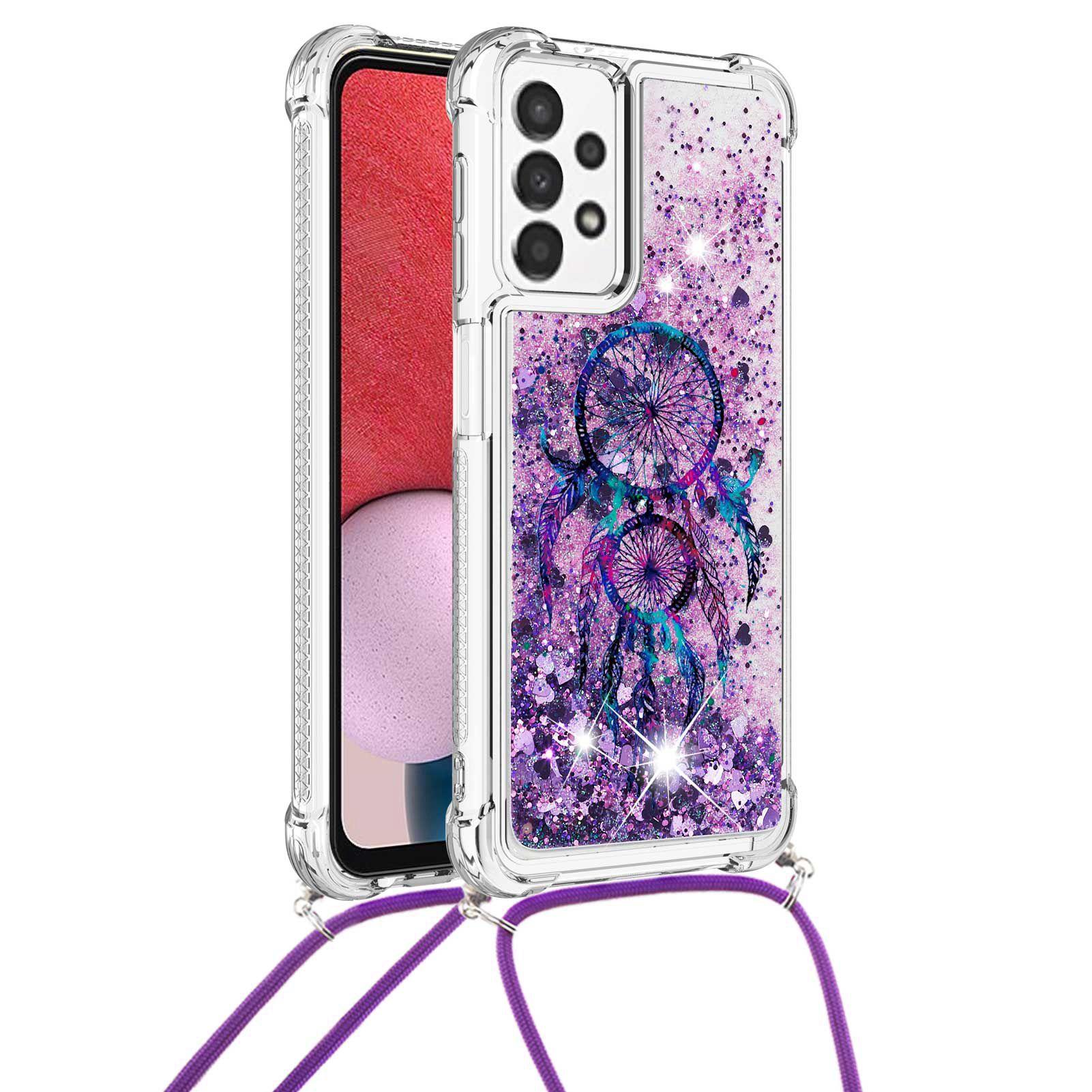 For Samsung Galaxy A13 4G TPU Case with Lanyard Quicksand Pattern Print Phone Cover Blue Butterfly
For Samsung Galaxy A13 4G TPU Case with Lanyard Quicksand Pattern Print Phone Cover Blue Butterfly