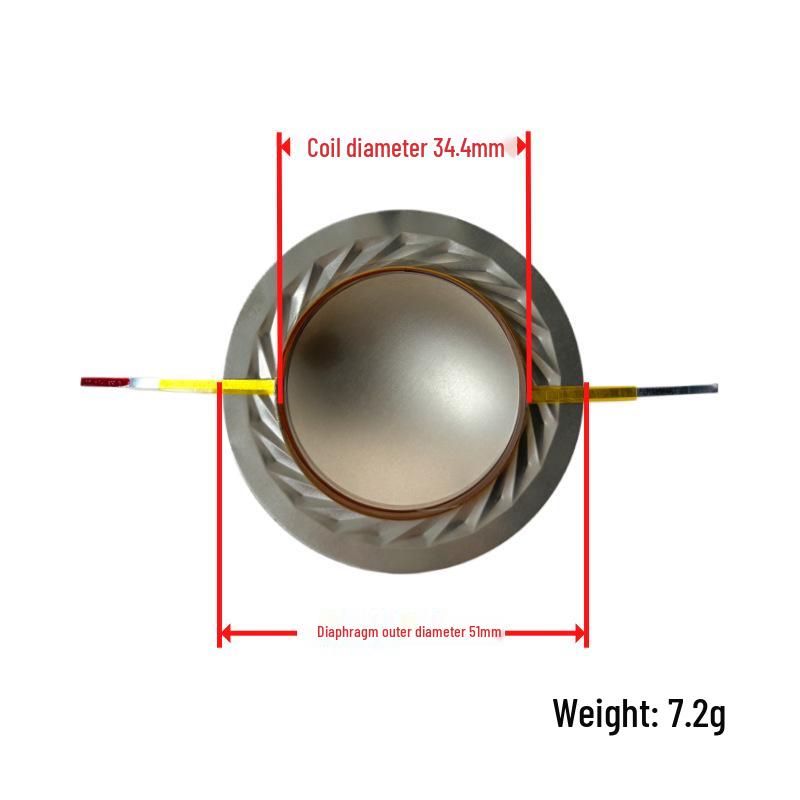 34-core Titanium Diaphragm Speaker with Round Wire Audio Accessories
34-core Titanium Diaphragm Speaker with Round Wire Audio Accessories