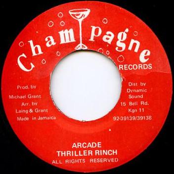 7inch Record THRILLER RINCH - Arcade NONE Champagne Recor Jamaica Reggae, Ska & Dub Used
7inch Record THRILLER RINCH - Arcade NONE Champagne Recor Jamaica Reggae, Ska & Dub Used