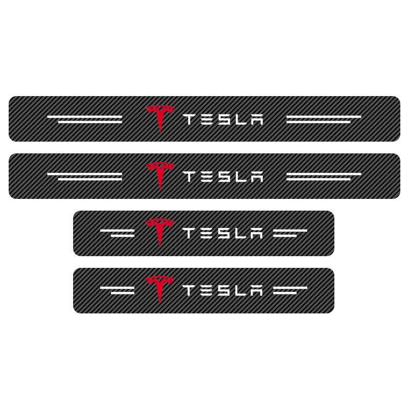 4pcs Carbon Fiber Car Threshold Protection Sticker Car Accessories For Tesla Model 3 Model S Model X Y Roadster Performance
4pcs Carbon Fiber Car Threshold Protection Sticker Car Accessories For Tesla Model 3 Model S Model X Y Roadster Performance