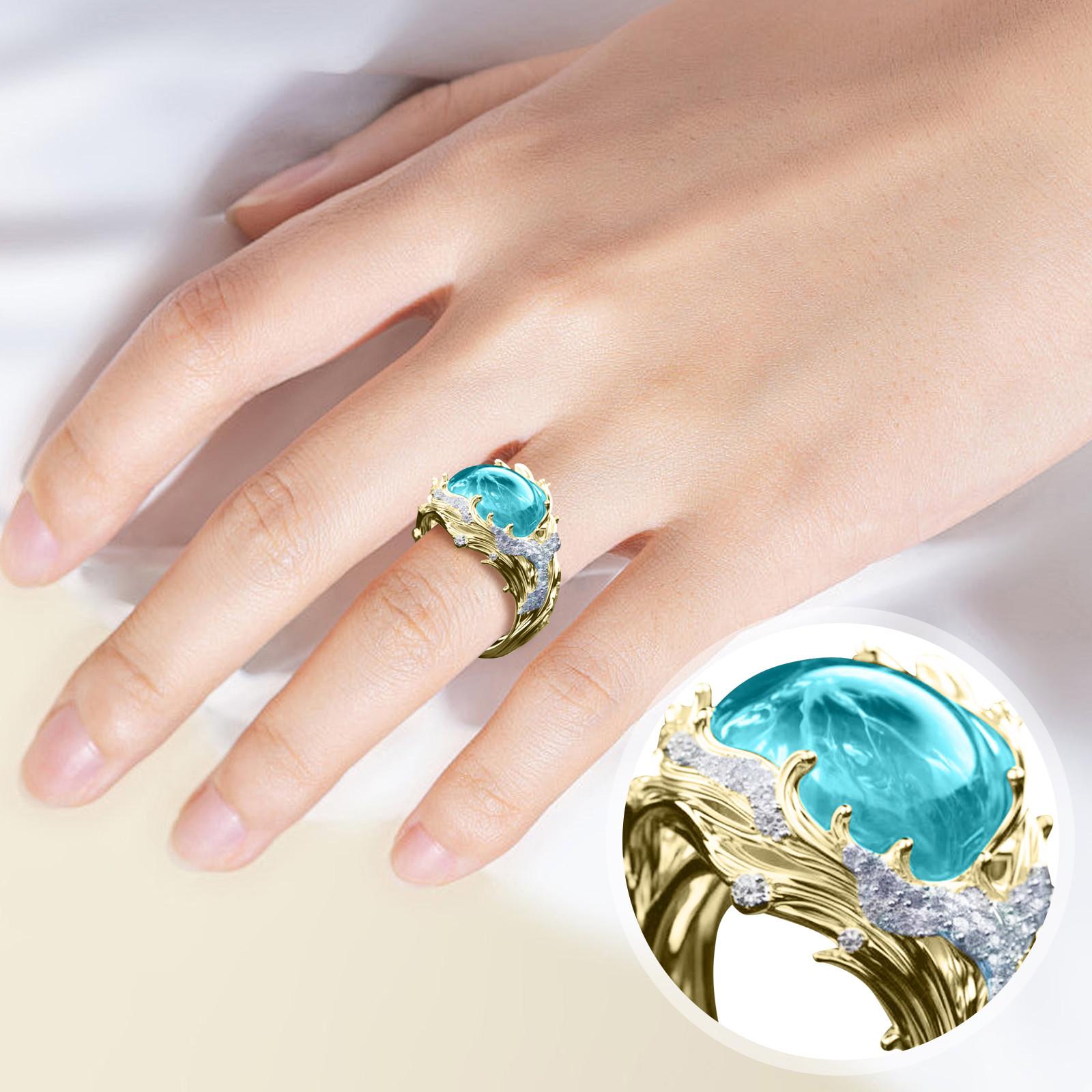 Кольцо Heartbeat Of The Sea Wave, открытое кольцо, подарок на любовь, сюрприз, мужское и женское кольцо One Size
Кольцо Heartbeat Of The Sea Wave, открытое кольцо, подарок на любовь, сюрприз, мужское и женское кольцо One Size