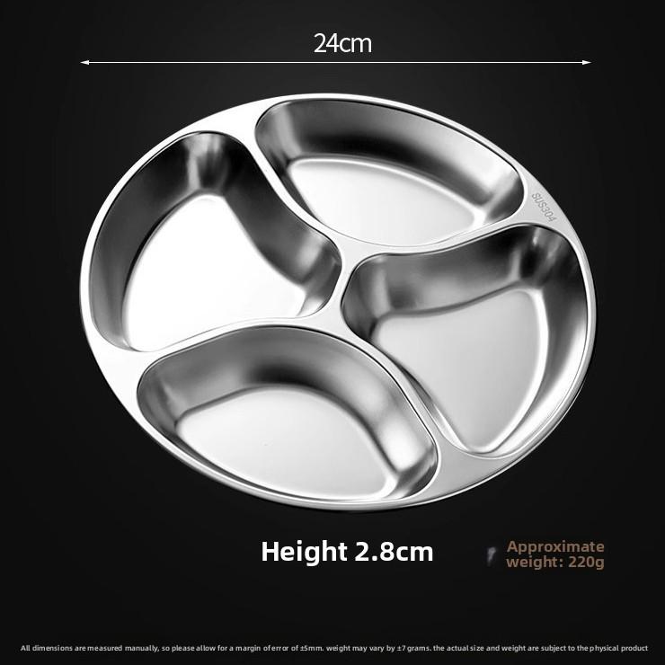 304 Stainless Steel Ginger Garlic Onion Prep Plate Multi Compartment Cooking Ingredient Tray Kitchen Tool
304 Stainless Steel Ginger Garlic Onion Prep Plate Multi Compartment Cooking Ingredient Tray Kitchen Tool