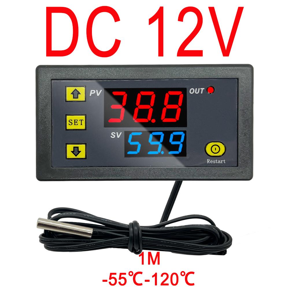 W3230 DC 12V 24V AC110-220V Digital Temperature Control K Type Probe LED Thermostat Regulator Heat/Cooling Control Thermoregulat
W3230 DC 12V 24V AC110-220V Digital Temperature Control K Type Probe LED Thermostat Regulator Heat/Cooling Control Thermoregulat