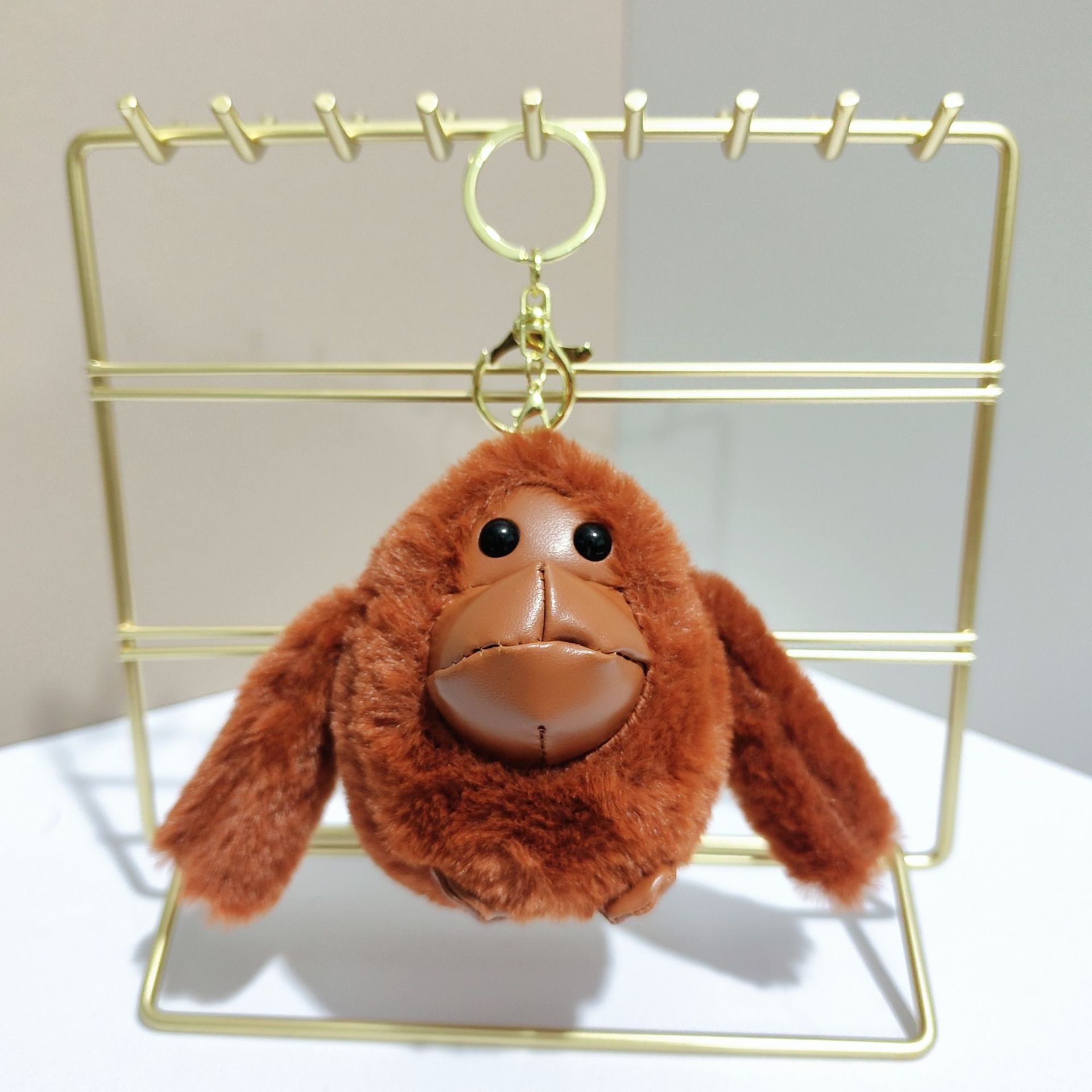 1Piece Plush Keychain Stuffed Monkey Animal Keychain Pendant Backpack Keyring Charms Student School Bag Hanging Pendants Ornaments
1Piece Plush Keychain Stuffed Monkey Animal Keychain Pendant Backpack Keyring Charms Student School Bag Hanging Pendants Ornaments