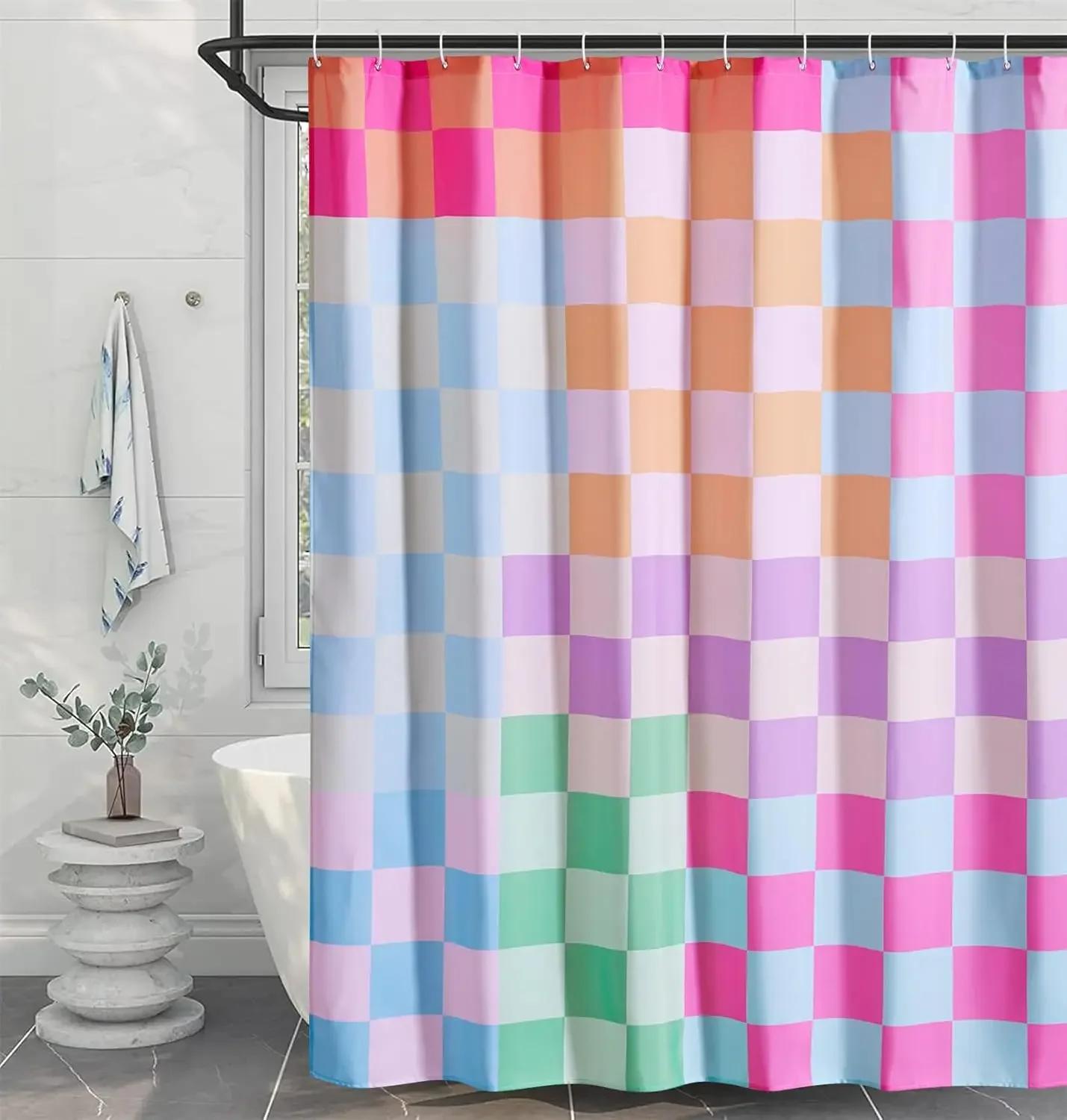 Vintage Fabric Shower Curtain Waterproof Color Modern Simple Fashion Shower Curtain With Hook For Bathroom Decoration W60H190(CM)-1 Pcs
Vintage Fabric Shower Curtain Waterproof Color Modern Simple Fashion Shower Curtain With Hook For Bathroom Decoration W60H190(CM)-1 Pcs
