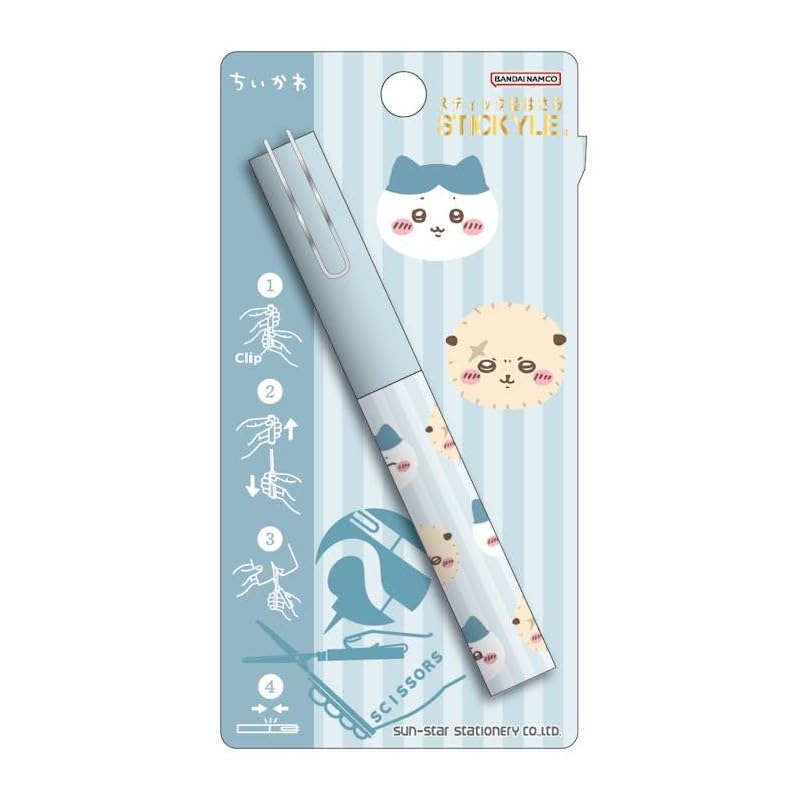 sunstar stationery Chikawa Goods scissors stick type NewLifeCollection Hachiware x sea otter S3721736
sunstar stationery Chikawa Goods scissors stick type NewLifeCollection Hachiware x sea otter S3721736
