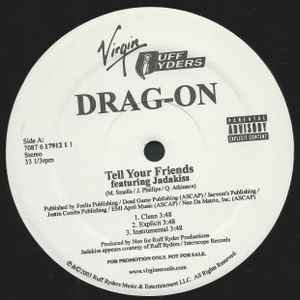 12-дюймовая пластинка DRAG-ON - Tell Your Friends / The Race 708761791211 Virgin Records 2003 США Рэп и хип-хоп/R&B Б/У
12-дюймовая пластинка DRAG-ON - Tell Your Friends / The Race 708761791211 Virgin Records 2003 США Рэп и хип-хоп/R&B Б/У