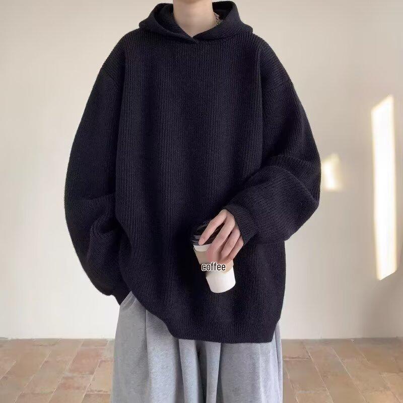 Men s American Retro Gray Hooded Knit Sweater - Winter Lazy Fit 3XL чорний
Men s American Retro Gray Hooded Knit Sweater - Winter Lazy Fit 3XL чорний