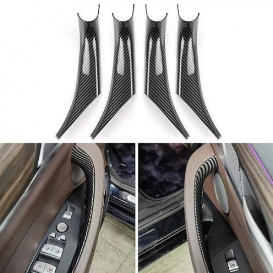 For BMW X3 X4 G01/02 Carbon Front Left & Right Inner Trim Door Handle Pull Cover
For BMW X3 X4 G01/02 Carbon Front Left & Right Inner Trim Door Handle Pull Cover