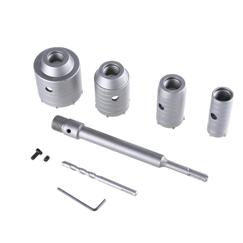 Concrete Hole Saw Kit Wall Cutter Drill Bit Connecting Rod for Concrete Brick Cement Stone Air Conditioner Masonry Tile 1
Concrete Hole Saw Kit Wall Cutter Drill Bit Connecting Rod for Concrete Brick Cement Stone Air Conditioner Masonry Tile 1